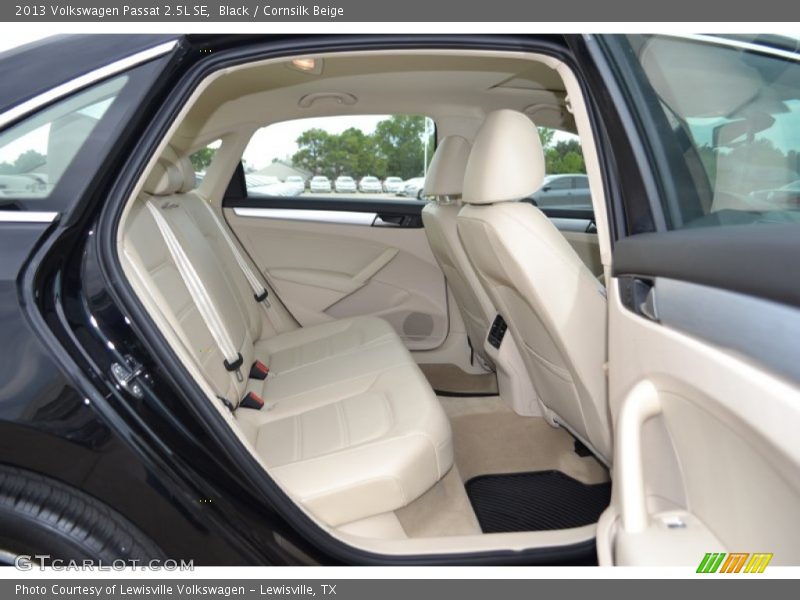 Black / Cornsilk Beige 2013 Volkswagen Passat 2.5L SE