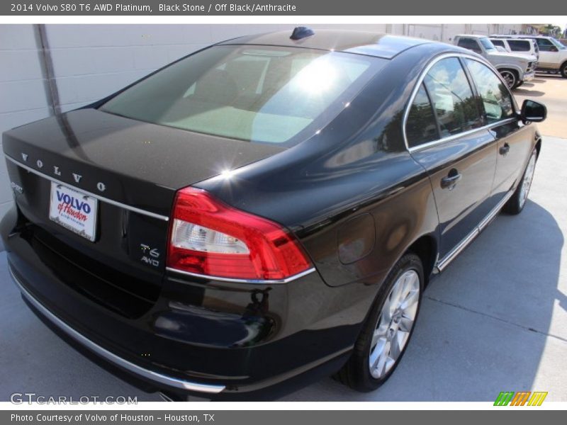 Black Stone / Off Black/Anthracite 2014 Volvo S80 T6 AWD Platinum