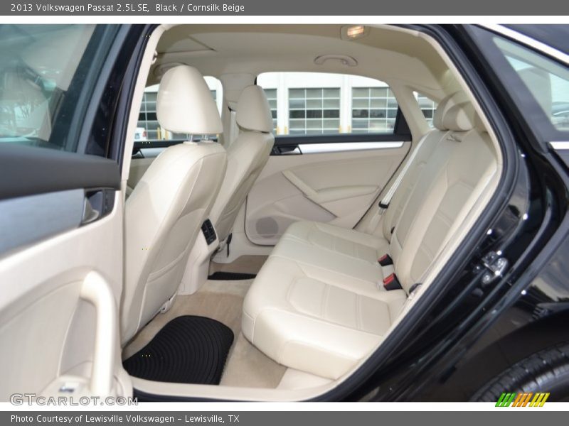 Black / Cornsilk Beige 2013 Volkswagen Passat 2.5L SE