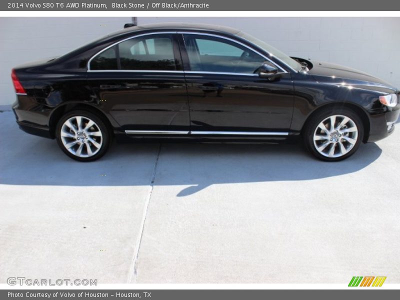 Black Stone / Off Black/Anthracite 2014 Volvo S80 T6 AWD Platinum