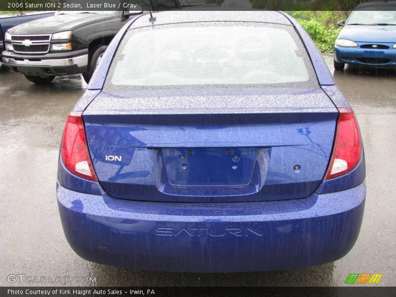 Laser Blue / Gray 2006 Saturn ION 2 Sedan