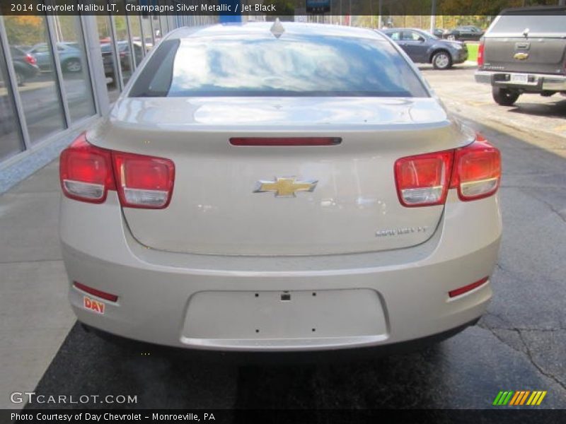 Champagne Silver Metallic / Jet Black 2014 Chevrolet Malibu LT