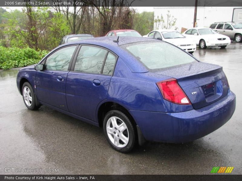 Laser Blue / Gray 2006 Saturn ION 2 Sedan