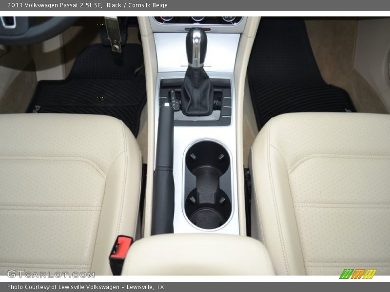 Black / Cornsilk Beige 2013 Volkswagen Passat 2.5L SE