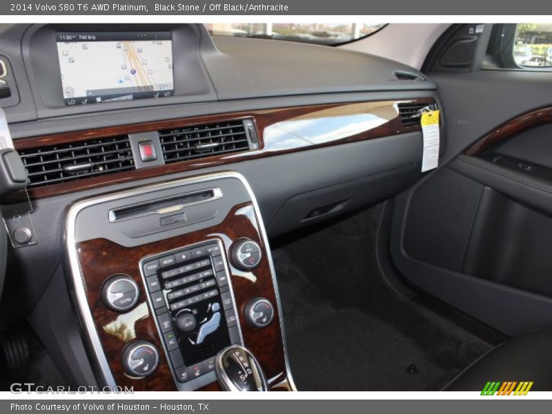 Black Stone / Off Black/Anthracite 2014 Volvo S80 T6 AWD Platinum