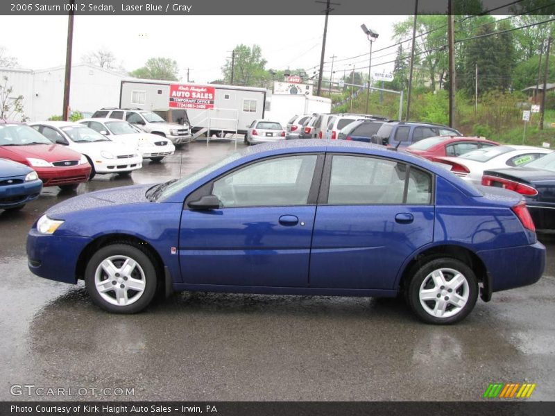 Laser Blue / Gray 2006 Saturn ION 2 Sedan