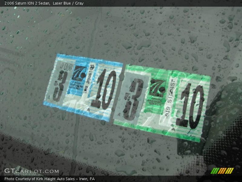 Laser Blue / Gray 2006 Saturn ION 2 Sedan