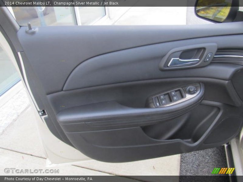 Champagne Silver Metallic / Jet Black 2014 Chevrolet Malibu LT