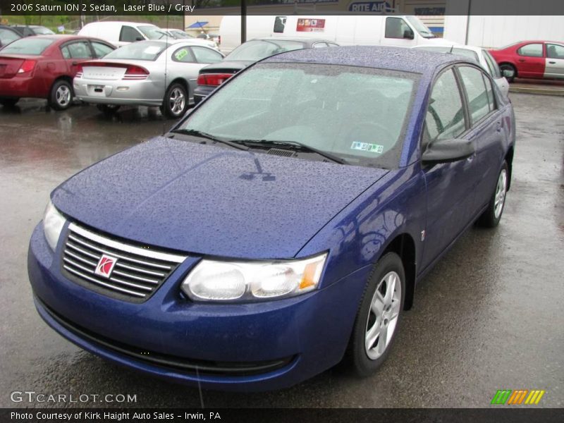 Laser Blue / Gray 2006 Saturn ION 2 Sedan