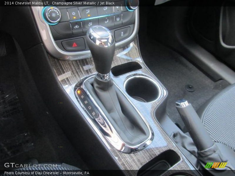 Champagne Silver Metallic / Jet Black 2014 Chevrolet Malibu LT