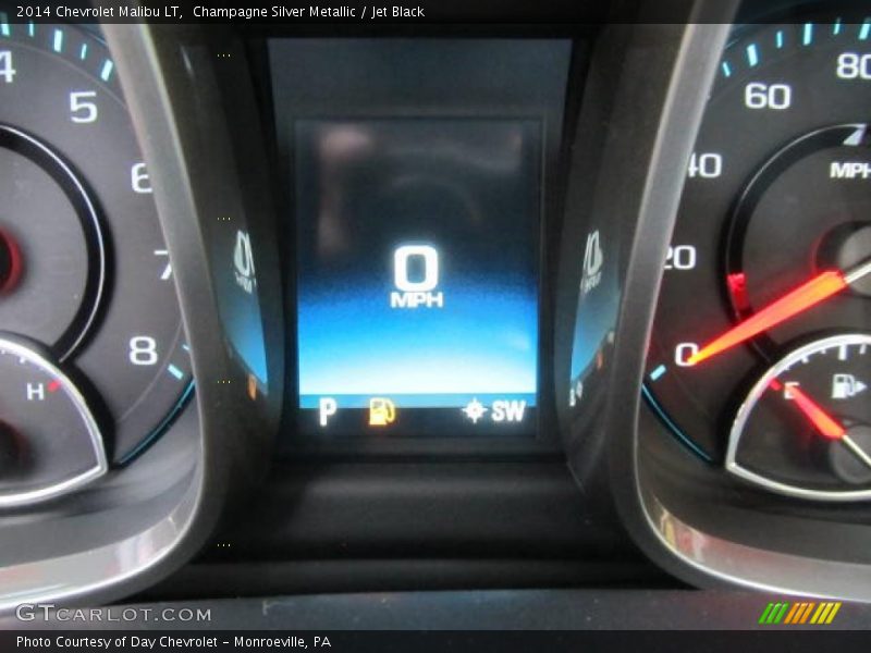 Champagne Silver Metallic / Jet Black 2014 Chevrolet Malibu LT