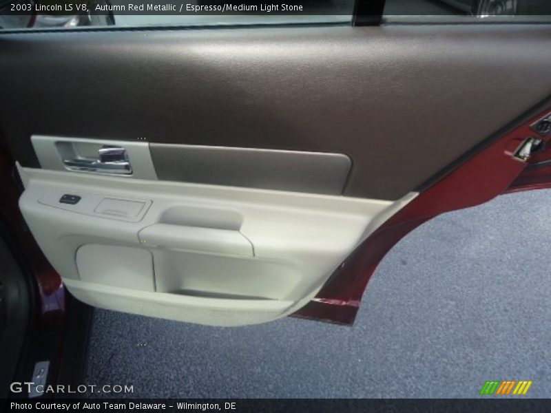 Autumn Red Metallic / Espresso/Medium Light Stone 2003 Lincoln LS V8