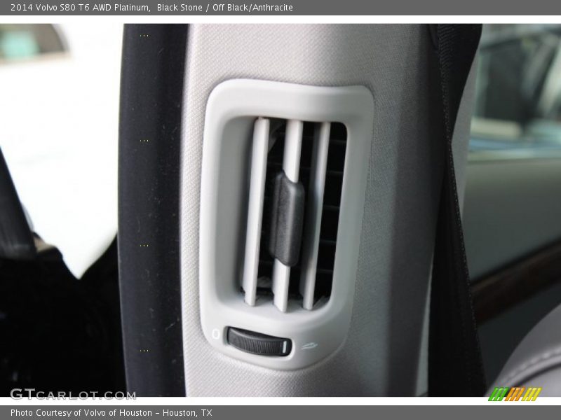 Black Stone / Off Black/Anthracite 2014 Volvo S80 T6 AWD Platinum
