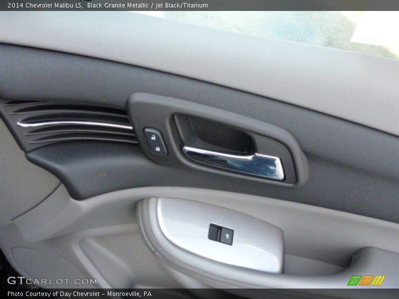 Black Granite Metallic / Jet Black/Titanium 2014 Chevrolet Malibu LS