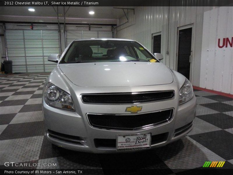 Silver Ice Metallic / Titanium 2012 Chevrolet Malibu LT