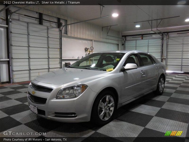 Silver Ice Metallic / Titanium 2012 Chevrolet Malibu LT