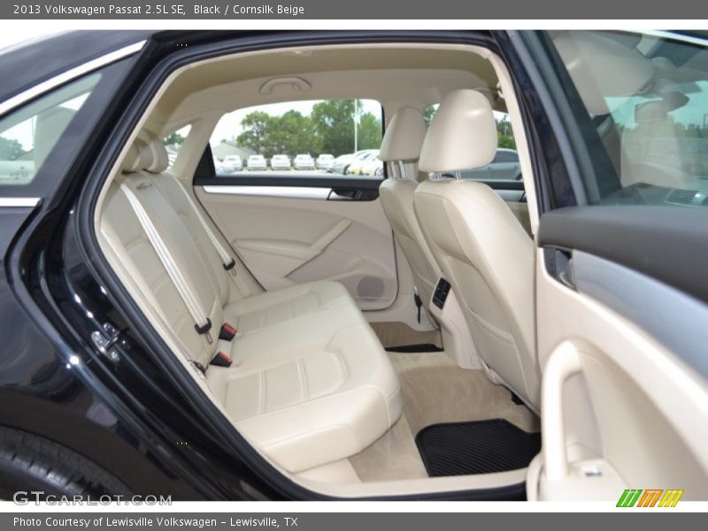Black / Cornsilk Beige 2013 Volkswagen Passat 2.5L SE