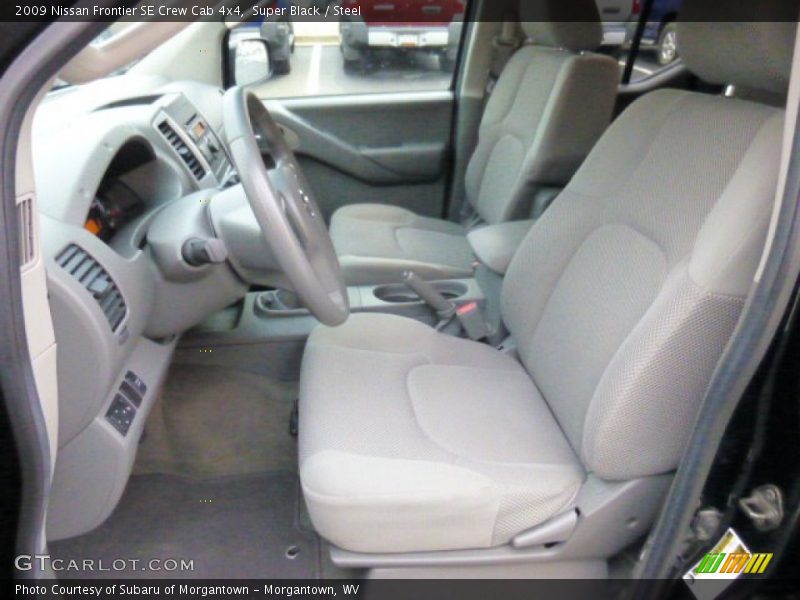 Super Black / Steel 2009 Nissan Frontier SE Crew Cab 4x4