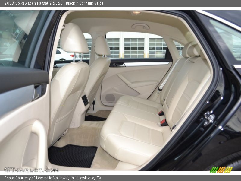 Black / Cornsilk Beige 2013 Volkswagen Passat 2.5L SE