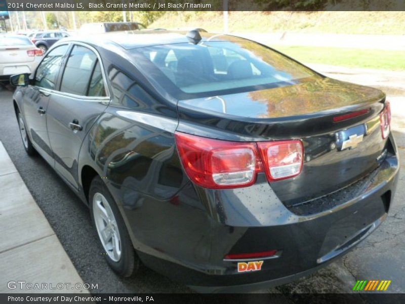 Black Granite Metallic / Jet Black/Titanium 2014 Chevrolet Malibu LS