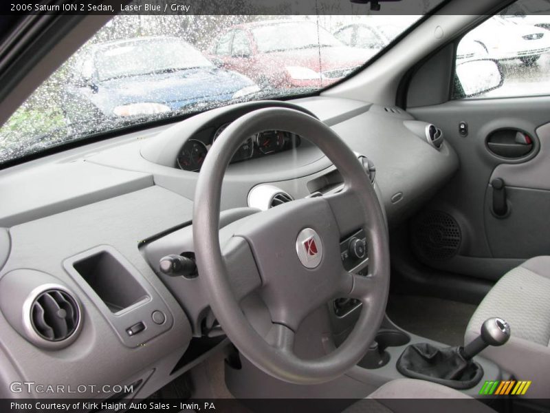 Laser Blue / Gray 2006 Saturn ION 2 Sedan