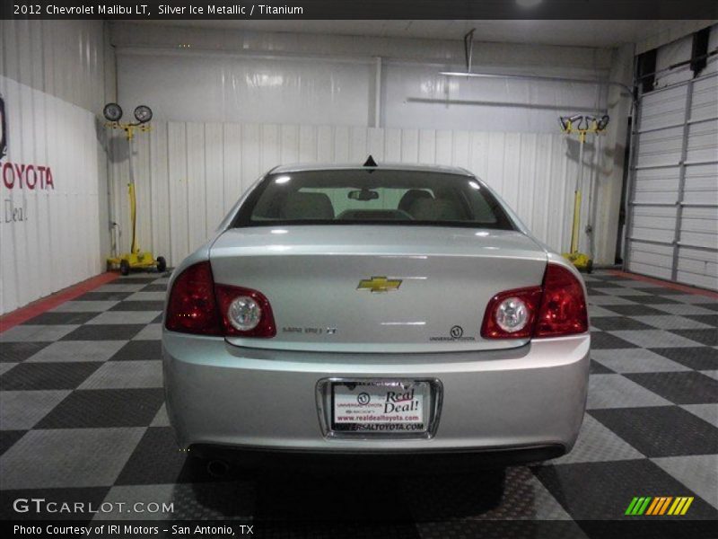 Silver Ice Metallic / Titanium 2012 Chevrolet Malibu LT