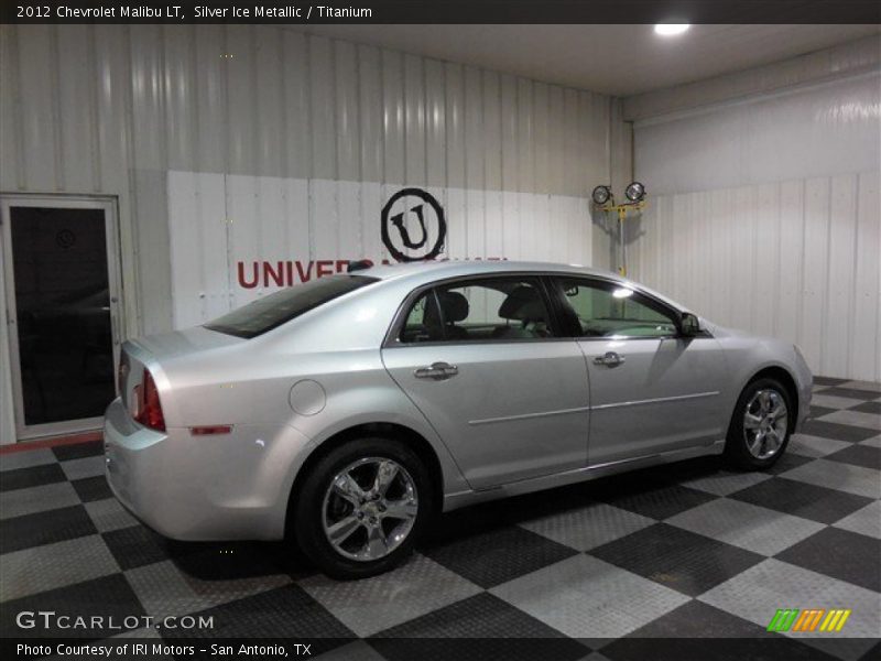 Silver Ice Metallic / Titanium 2012 Chevrolet Malibu LT