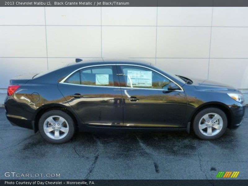 Black Granite Metallic / Jet Black/Titanium 2013 Chevrolet Malibu LS