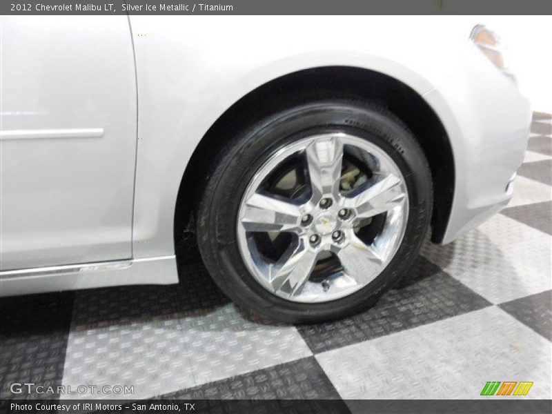 Silver Ice Metallic / Titanium 2012 Chevrolet Malibu LT