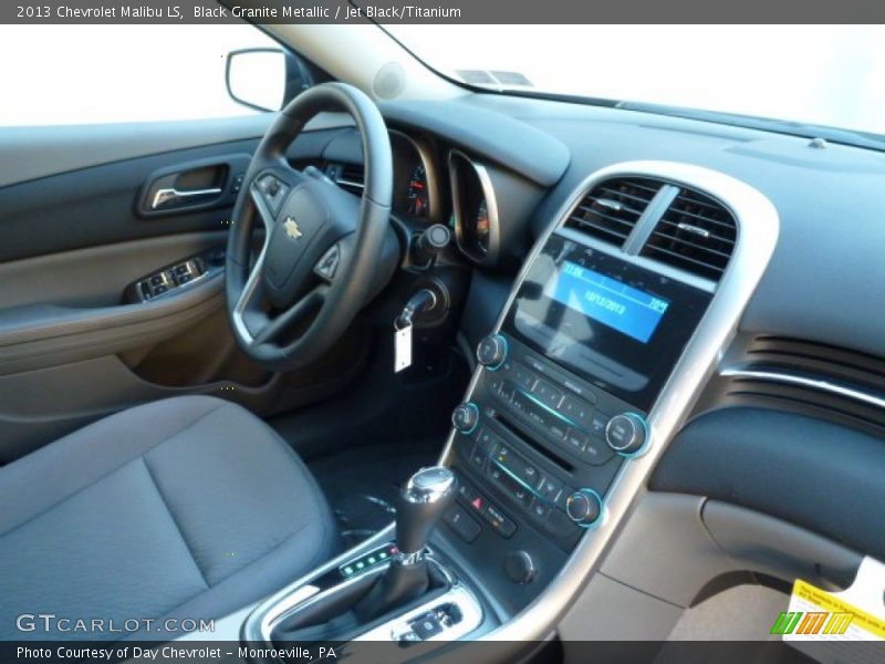 Black Granite Metallic / Jet Black/Titanium 2013 Chevrolet Malibu LS