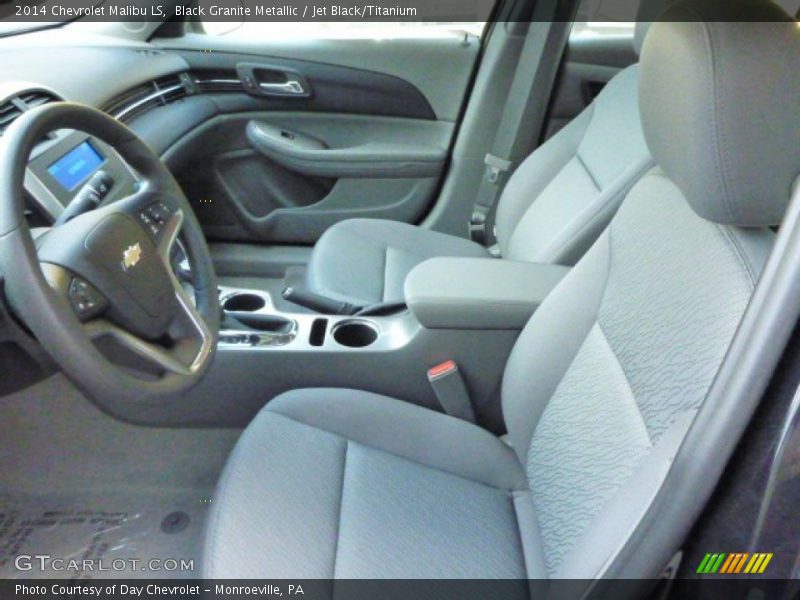 Black Granite Metallic / Jet Black/Titanium 2014 Chevrolet Malibu LS