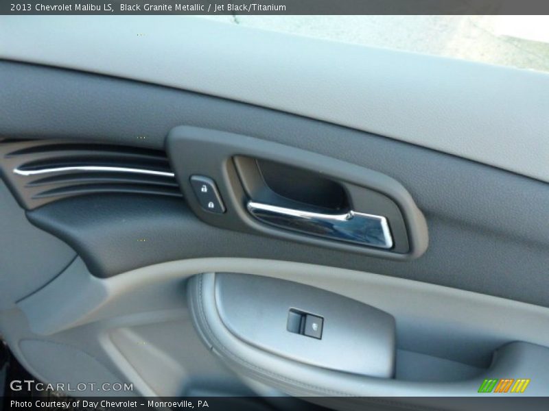 Black Granite Metallic / Jet Black/Titanium 2013 Chevrolet Malibu LS