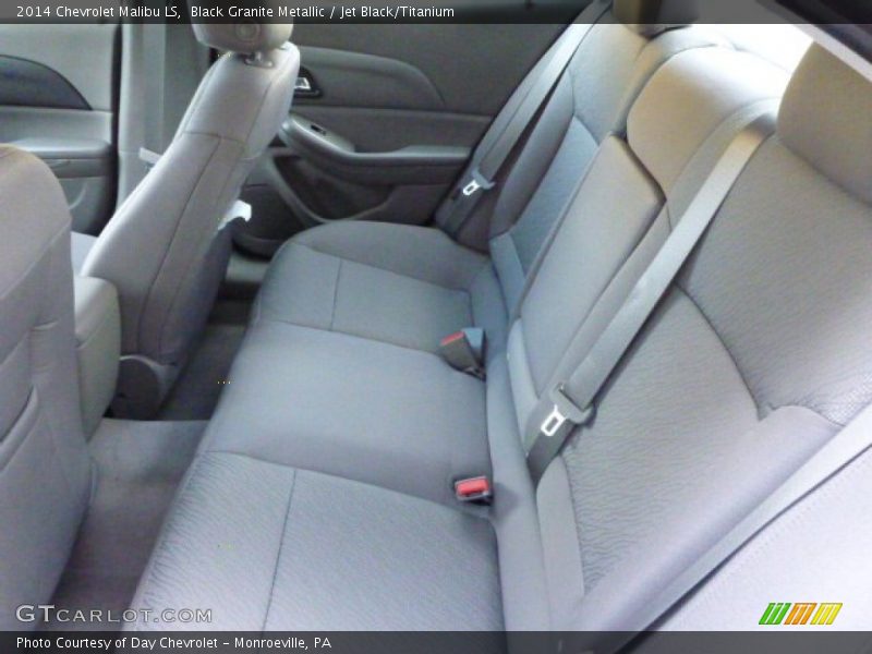 Black Granite Metallic / Jet Black/Titanium 2014 Chevrolet Malibu LS