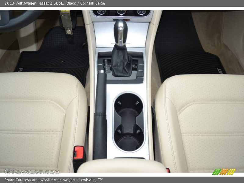 Black / Cornsilk Beige 2013 Volkswagen Passat 2.5L SE