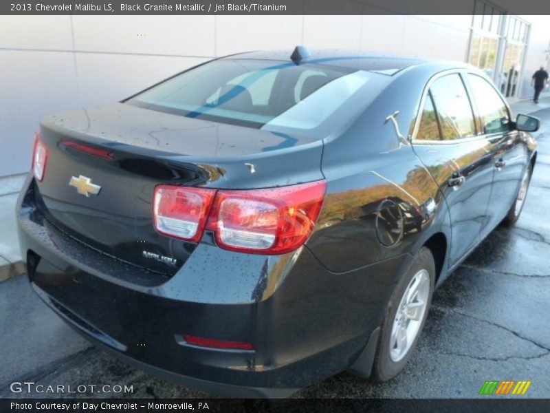 Black Granite Metallic / Jet Black/Titanium 2013 Chevrolet Malibu LS