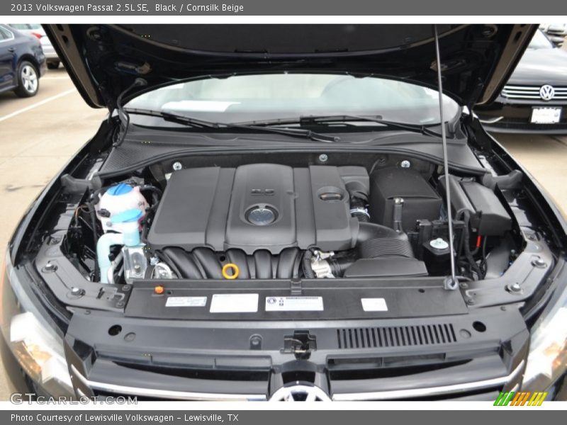 Black / Cornsilk Beige 2013 Volkswagen Passat 2.5L SE