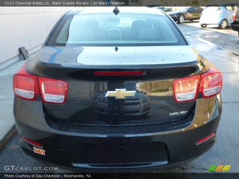 Black Granite Metallic / Jet Black/Titanium 2013 Chevrolet Malibu LS