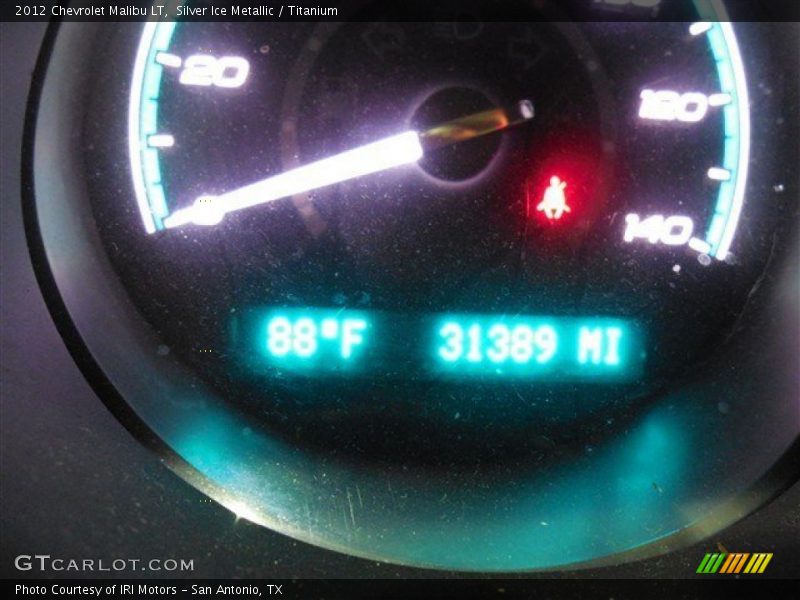 Silver Ice Metallic / Titanium 2012 Chevrolet Malibu LT