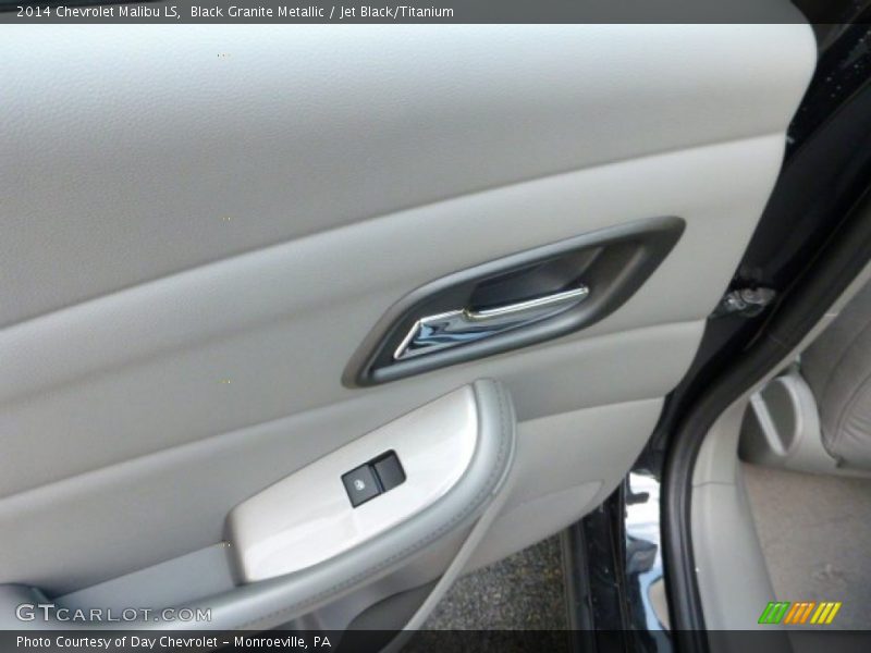 Black Granite Metallic / Jet Black/Titanium 2014 Chevrolet Malibu LS