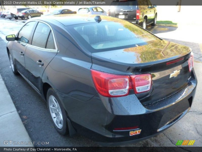 Black Granite Metallic / Jet Black/Titanium 2013 Chevrolet Malibu LS