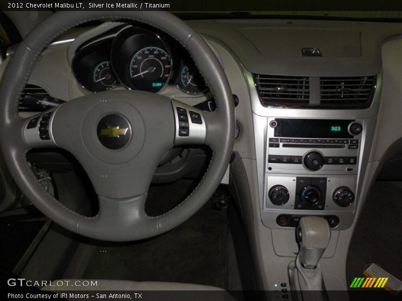 Silver Ice Metallic / Titanium 2012 Chevrolet Malibu LT
