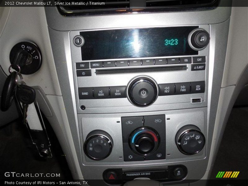 Silver Ice Metallic / Titanium 2012 Chevrolet Malibu LT