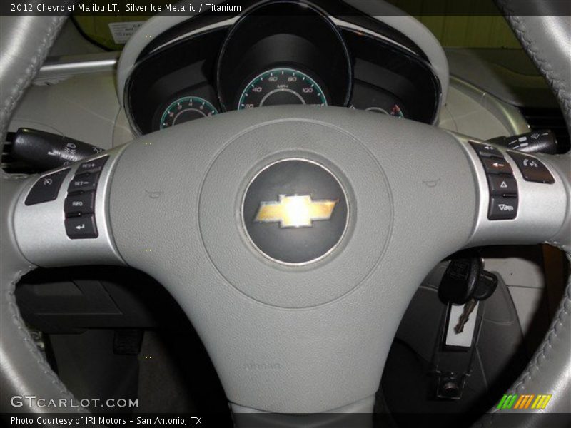 Silver Ice Metallic / Titanium 2012 Chevrolet Malibu LT