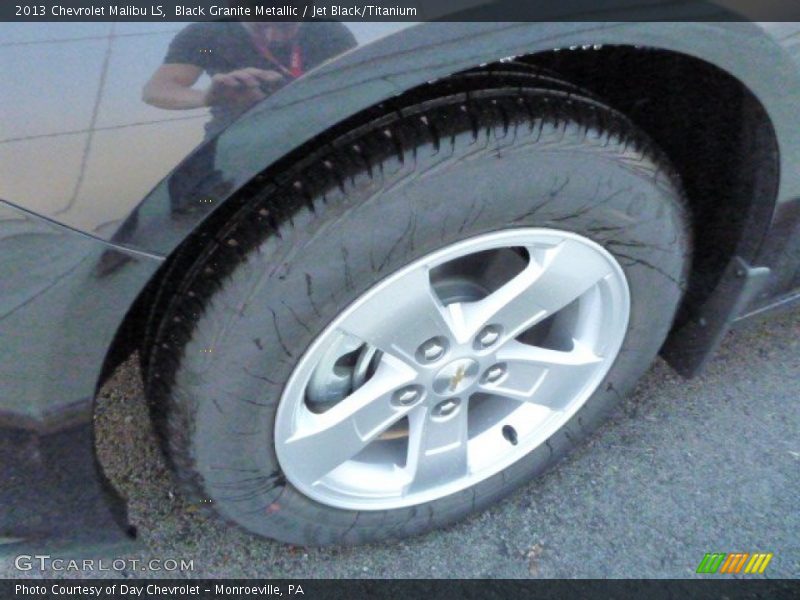 Black Granite Metallic / Jet Black/Titanium 2013 Chevrolet Malibu LS