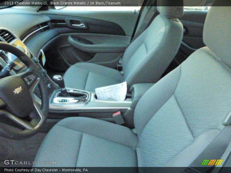 Black Granite Metallic / Jet Black/Titanium 2013 Chevrolet Malibu LS