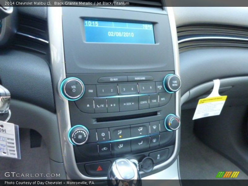 Black Granite Metallic / Jet Black/Titanium 2014 Chevrolet Malibu LS
