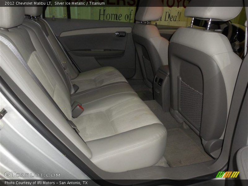 Silver Ice Metallic / Titanium 2012 Chevrolet Malibu LT