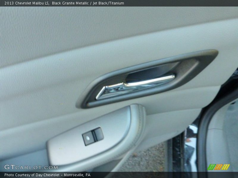 Black Granite Metallic / Jet Black/Titanium 2013 Chevrolet Malibu LS
