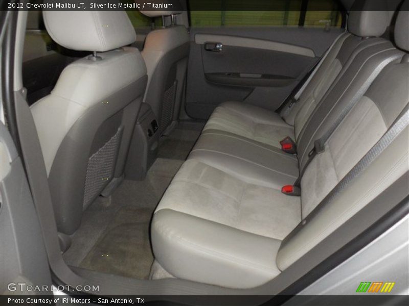 Silver Ice Metallic / Titanium 2012 Chevrolet Malibu LT