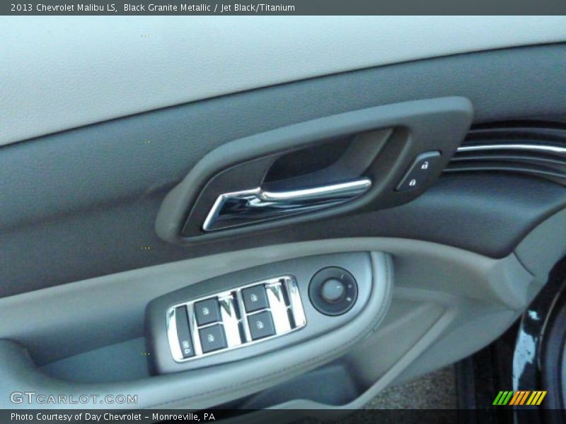 Black Granite Metallic / Jet Black/Titanium 2013 Chevrolet Malibu LS